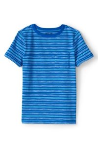 Lands End - Lands' end boys' pocket t-shirt, patterned - 8-9 years