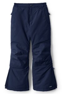 Lands' End Girls' Squall Ski Pants - 7-8 years, Blue