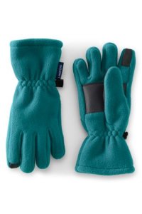 Lands' End Kids' Fleece Gloves - S