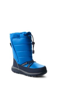 Lands' End Kids' Snow Flurry Boots - 10, Blue