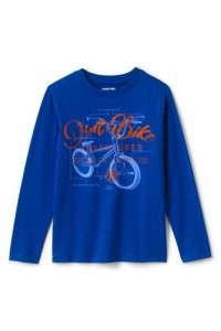 Lands' End Little Boys' Graphic Tee - 5-6 years