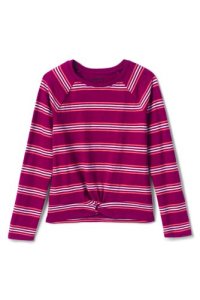 Lands' End Little Girls' Twist Front Top - 4 years