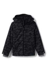 Lands End - Lands' end little kids' patterned water resistant insulated jacket - 4 years