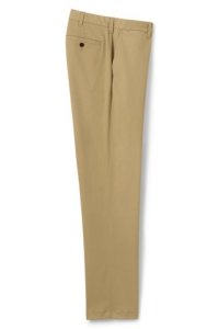 Lands End - Lands' end men's everyday stretch chinos, traditional fit - 32, tan