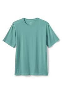 Lands' End Men's Garment-dyed T-shirt - 34 - 36, Green