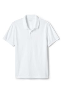Lands' End Men's Stretch Piqué Polo Shirt, Slim Fit - 42-44