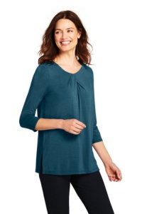 Lands' End Women's Knot Front Tunic - 10 12