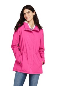 Lands' End Women's Packable Raincoat - 8