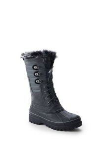Lands' End Women's Squall Waterproof Snow Boots - 4