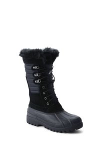 Lands' End Women's Squall Waterproof Snow Boots - 4.5