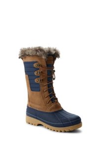 Lands' End Women's Squall Waterproof Snow Boots - 5