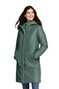 Lands' End Women's Waterproof Insulated Raincoat - 16-18