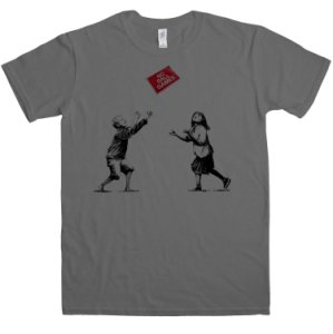 Banksy T Shirt - No Ball Games