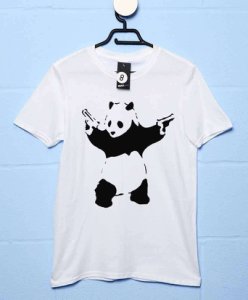 Banksy T Shirt - Panda