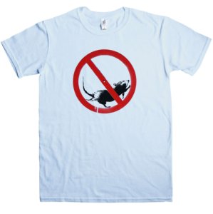 Banksy T Shirt - Ratrun