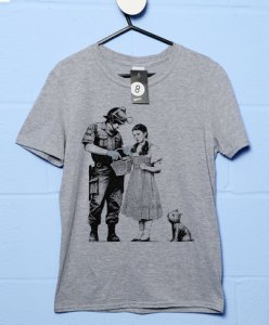 Banksy T Shirt - Stop And Search