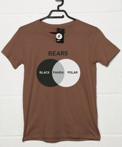 8ball Originals - Bears venn diagram t shirt