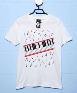 As Worn By - Beat it piano t shirt