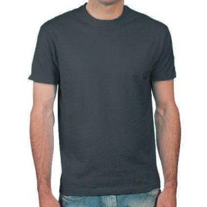 Blank Men's Regular Fit T Shirt - Mouse Grey