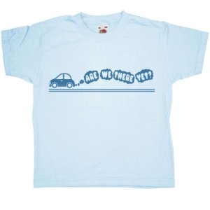 8ball Originals - Kids t shirt - are we there yet