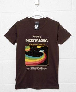 Sale Item - Awesome Nostalgia T-Shirt - Mens / Dark Chocolate / Large