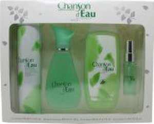 Coty Chanson d'Eau Gift Set 100ml EDT + 15ml EDT + 200ml Shower Gel + 200ml Deodorant Body Spray