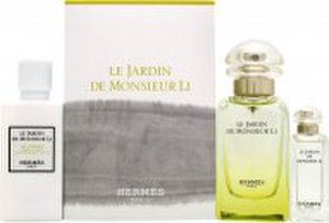 Hermès Le Jardin de Monsieur Li Gift Set 50ml EDT + 7.5ml EDT Mini + 40ml Body Lotion