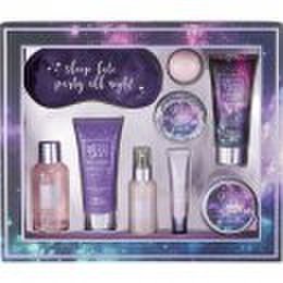 Style & Grace Glitz & Glam Galaxy Sleep Late Gift Set 9 Pieces