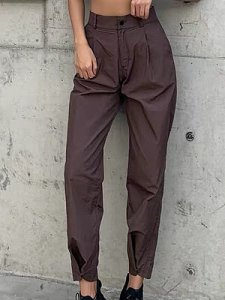 Berrylook Autumn and winter fashion solid color beam pants online sale, stores and shops,