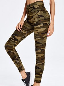 Berrylook Camouflage slim stretch leggings shoppers stop, fashion store, chinos for women, black slacks