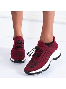 Berrylook Casual flying knit sneakers shoppers stop, clothes shopping near me,