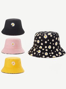 Berrylook Double-sided daisy hat shoppers stop, shop,
