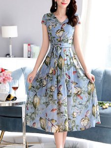 Berrylook Elegant Floral V-neck Maxi Dress shop, online sale, lace maxi dress, casual maxi dresses