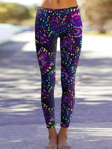 Berrylook Fashion casual high waist printed stretch leggings clothing stores, shop, leggings, leather leggings