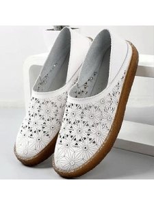 Berrylook Fashion casual hollow flat shoes clothes shopping near me, fashion store,