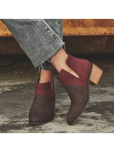 Berrylook Fashion casual low heel women's boots clothes shopping near me, online stores,
