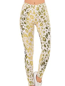 Berrylook Fashion gradient print leopard leggings online sale, online stores, yoga leggings, black leggings