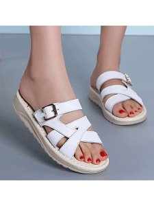 Berrylook Fashion thick bottom muffin women's shoes clothing stores, clothes shopping near me,