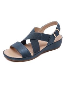 Berrylook Fashionable one-line comfortable female sandals clothing stores, shop,