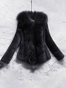 Berrylook Faux mink fur coat short coat fox fur online shopping sites, online shop, mens coats sale, womens casual jackets