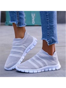 Berrylook Flat Round Toe Casual Travel Sneakers online sale, shoping,