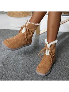 Berrylook Flat warm frosted tassel boots online, fashion store,