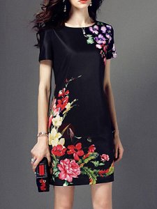 Berrylook Floral Bodycon Dress clothes shopping near me, online shopping sites, red dress, sparkly dresses