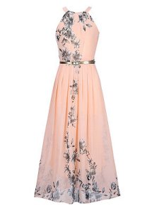 Berrylook Halter Belt Floral Printed Maxi Dress shoping, online, Fitted Maxi Dresses, sequin dress, black maxi dress