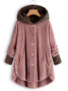 Berrylook Hooded Colouring Coat online sale, online shopping sites, Colouring Coats, spring jacket womens, womens jackets sale
