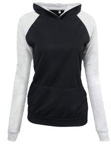 Berrylook Long Sleeve Contrast Color Sweater shoping, online,