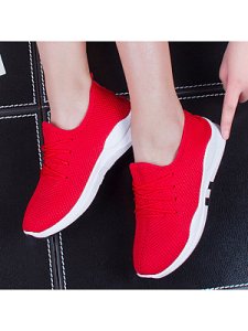 Berrylook Low Heeled Criss Cross Round Toe Casual Sport Sneakers online shop, clothing stores,