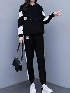Berrylook new western style loose casual fashion sports two-piece suit clothing stores, stores and shops,
