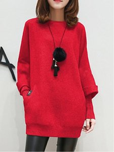 Berrylook Round Neck Patchwork Plain Shift Dress clothes shopping near me, online stores, Fitted Shift Dresses, below the knee dresses, sheath dress