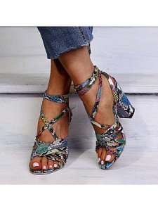 Berrylook Snakeskin heeled sandals stores and shops, online shopping sites,